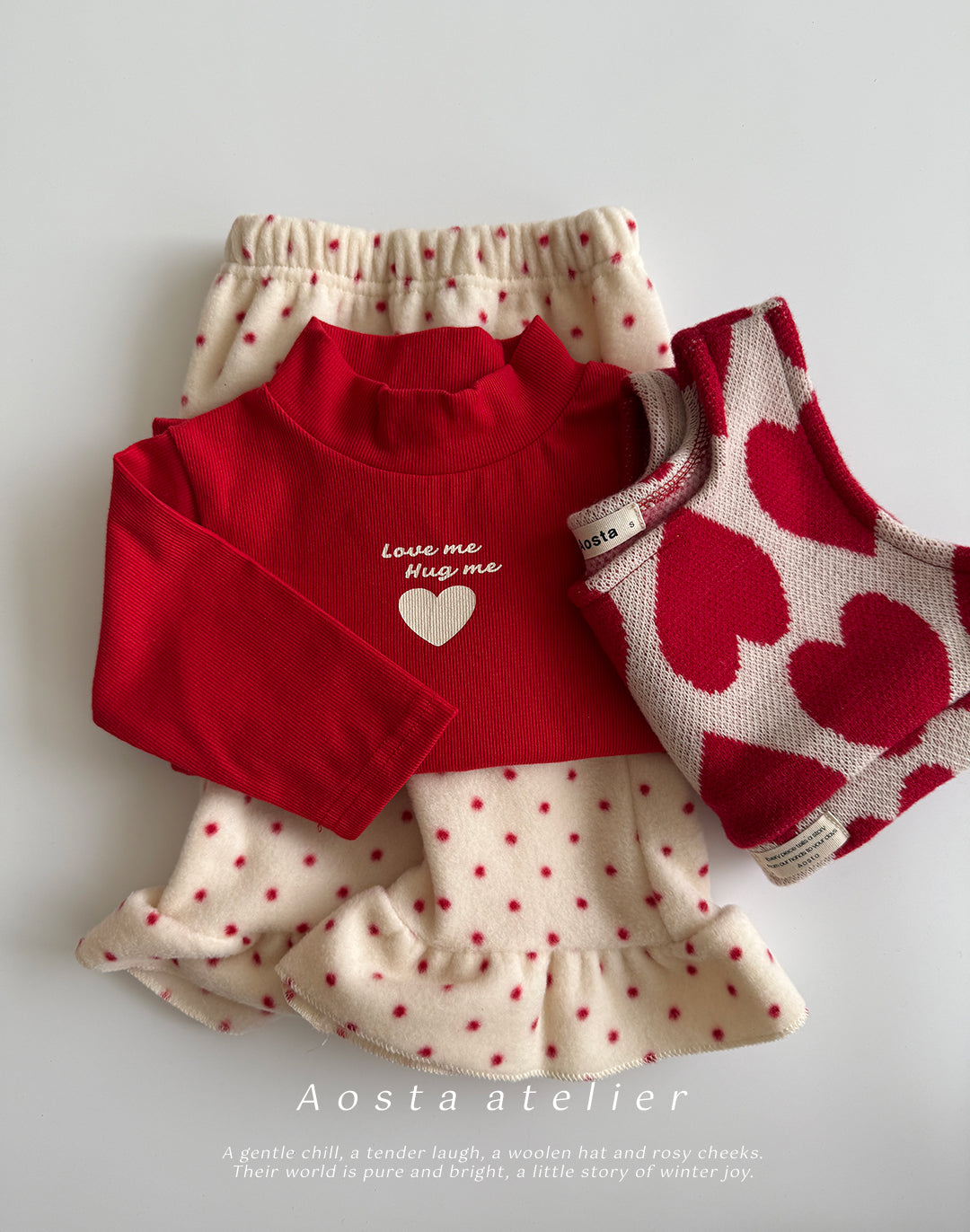 韓國童裝 25秋冬 | AO25418 Dot Candy Pants