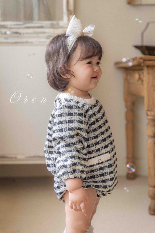 韓國童裝 25秋 | OR25311 Tweed Collection - Baby Suit