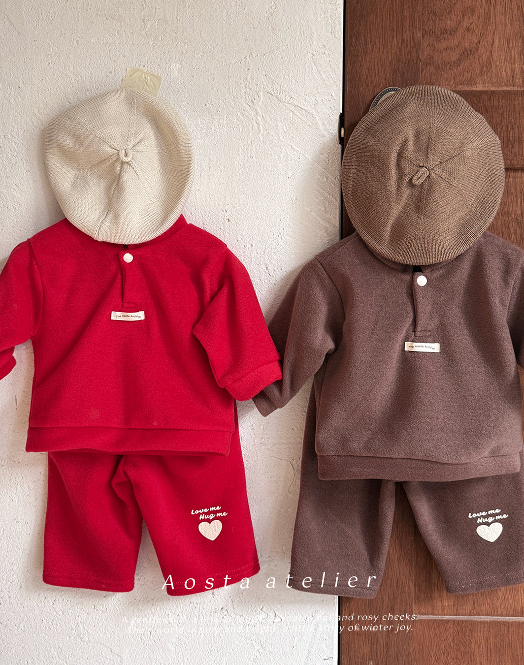 韓國童裝 25秋冬 | AO25444 Winter Sweatshirt