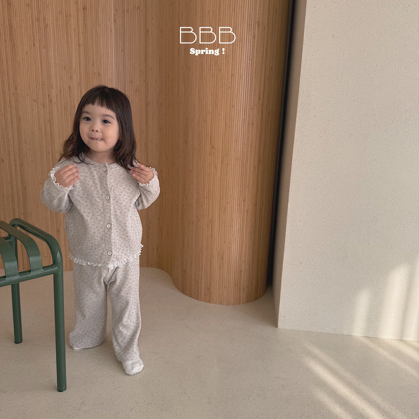 韓國童裝 26春 | BB15 Bebe Flower Cardigan (70-110cm)