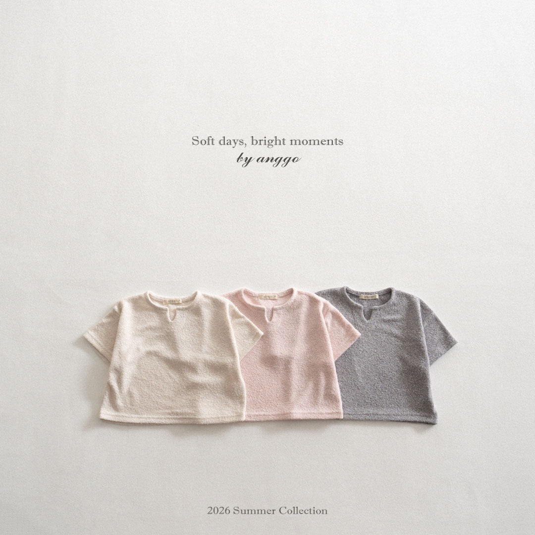 韓國童裝 26夏| AG07 Scone T-shirt (80-120cm)