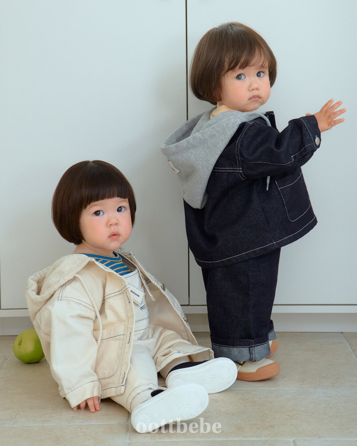 韓國童裝 | OT25327 Denim Overall