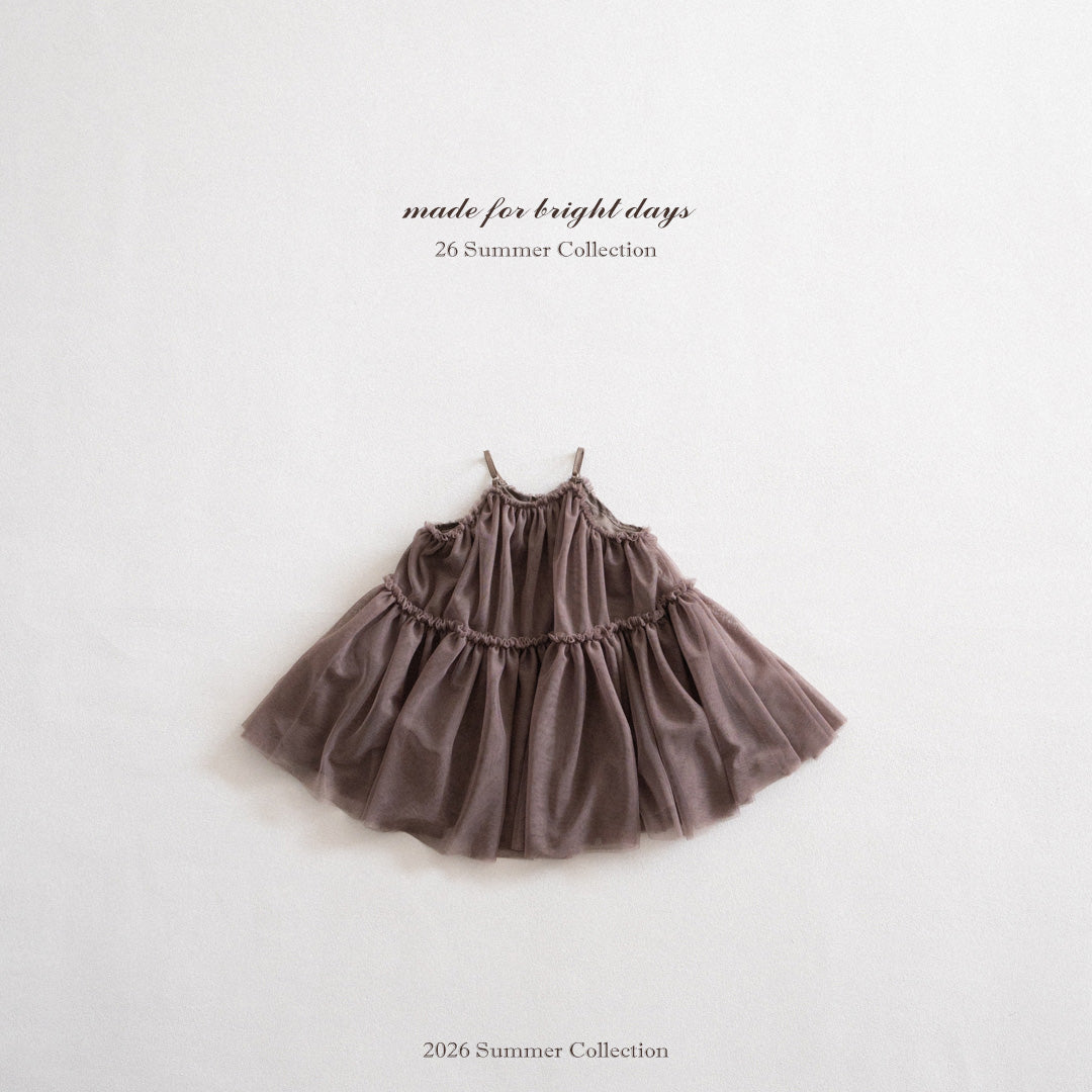 韓國童裝 26夏| AG28 Earl Grey Dress (80-120cm)