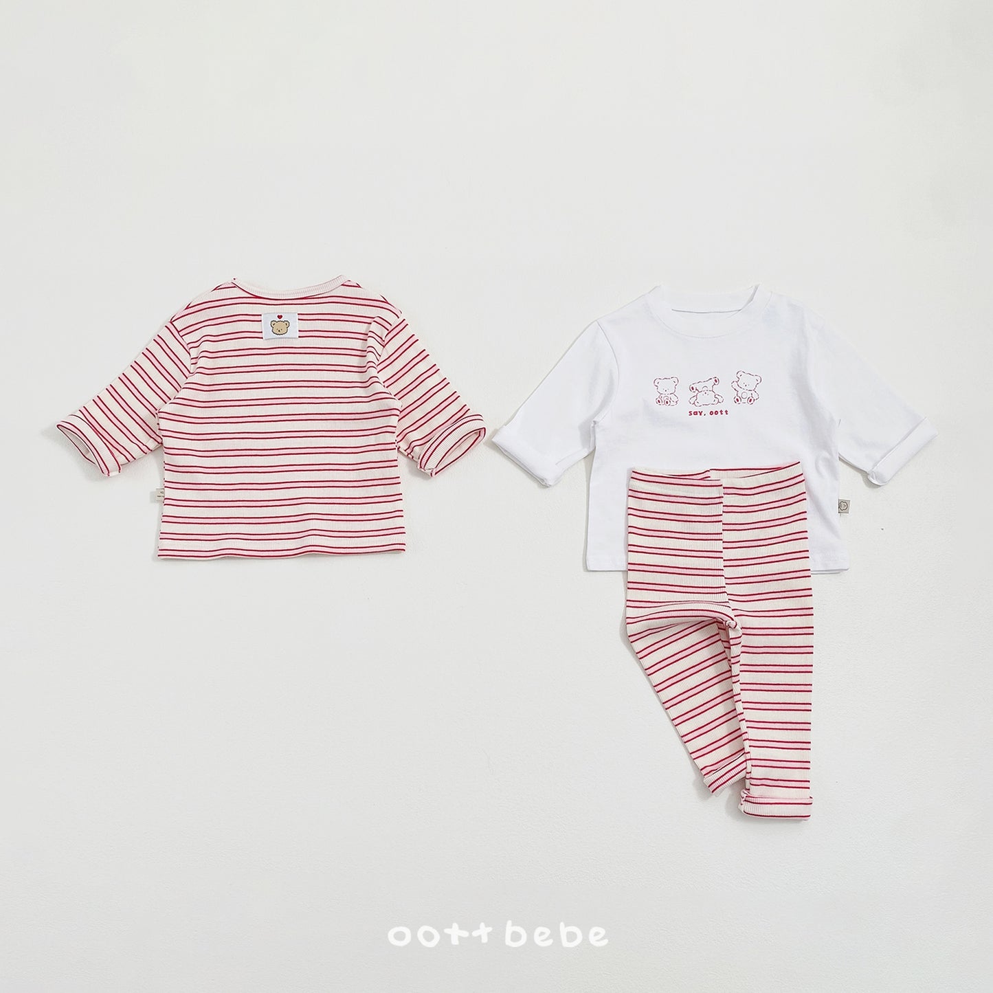 韓國童裝 26SS | OT15 Kids Stripe Leggings (75-120cm)