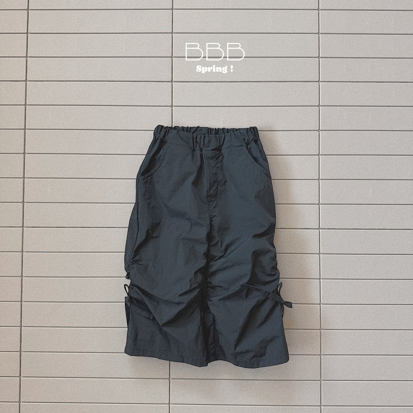 韓國童裝 26春 | BB38 Bebe Stripe Jogger Pants (70-110cm)