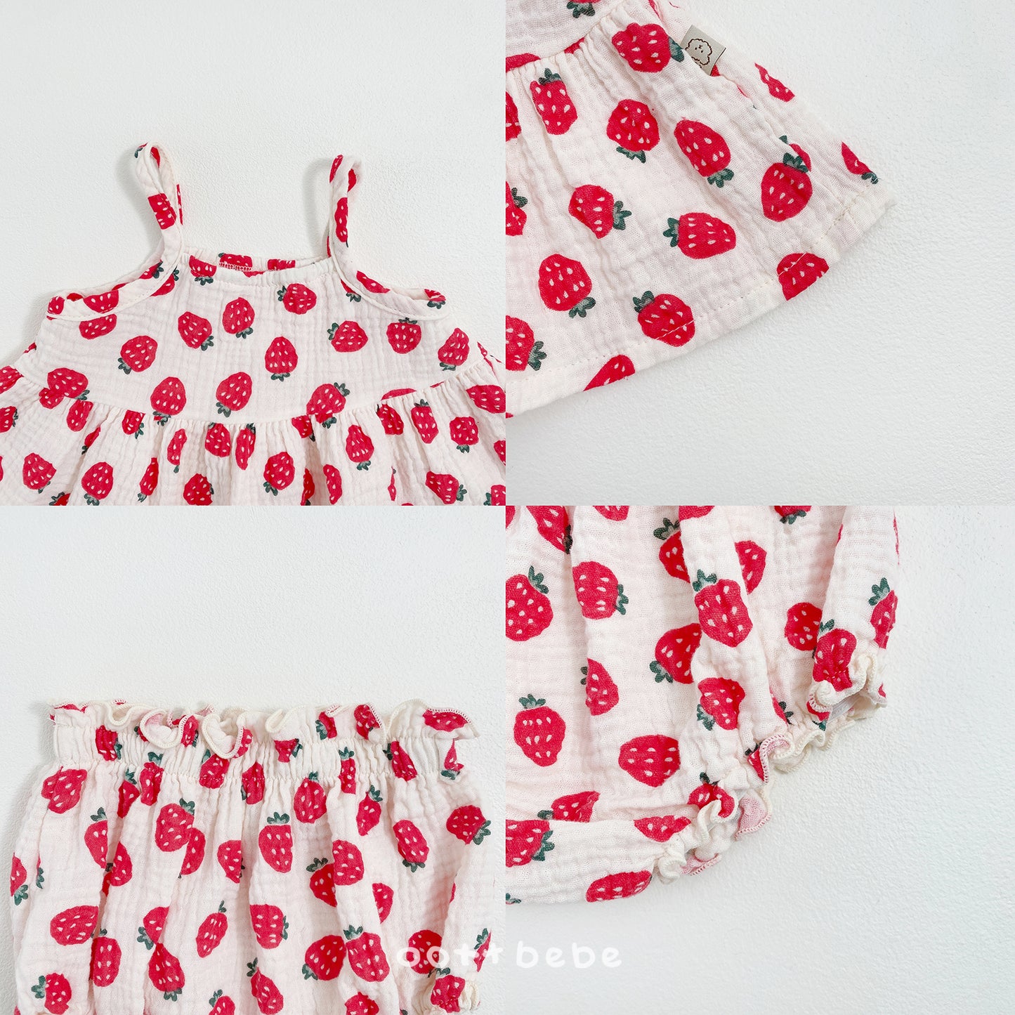 韓國童裝 26SS | OT06 Baby Sleeveless & Bloomers Set (75-120cm)