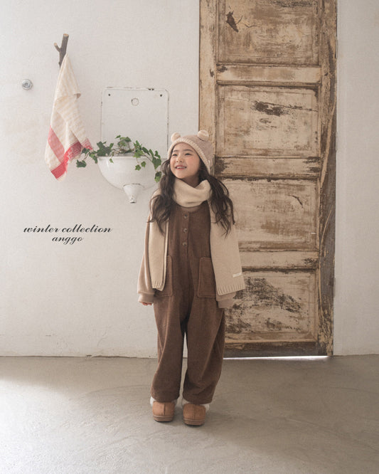 \限時預購/ 韓國童裝  AG25227 Pocky Overall