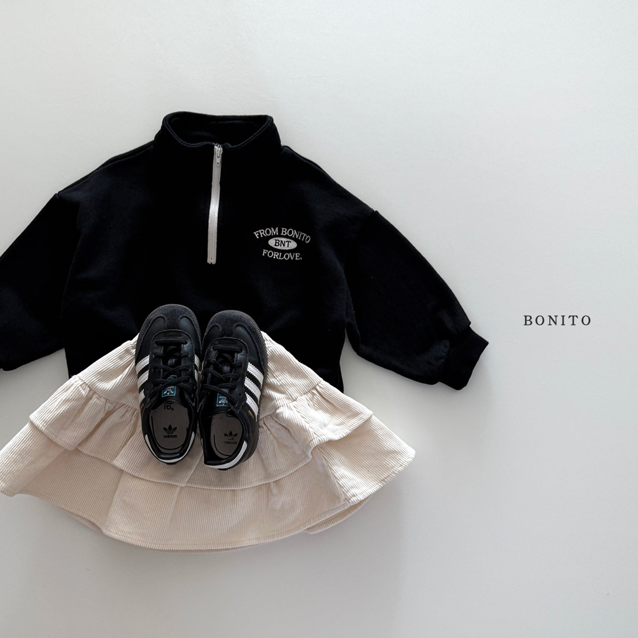 韓國童裝 25秋| BT25330 ZIP UP MTM (70-140CM)