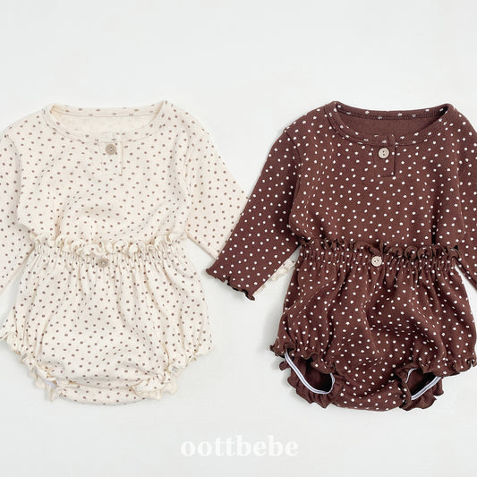 韓國童裝 | OT25354 Baby Top and Bottom Set