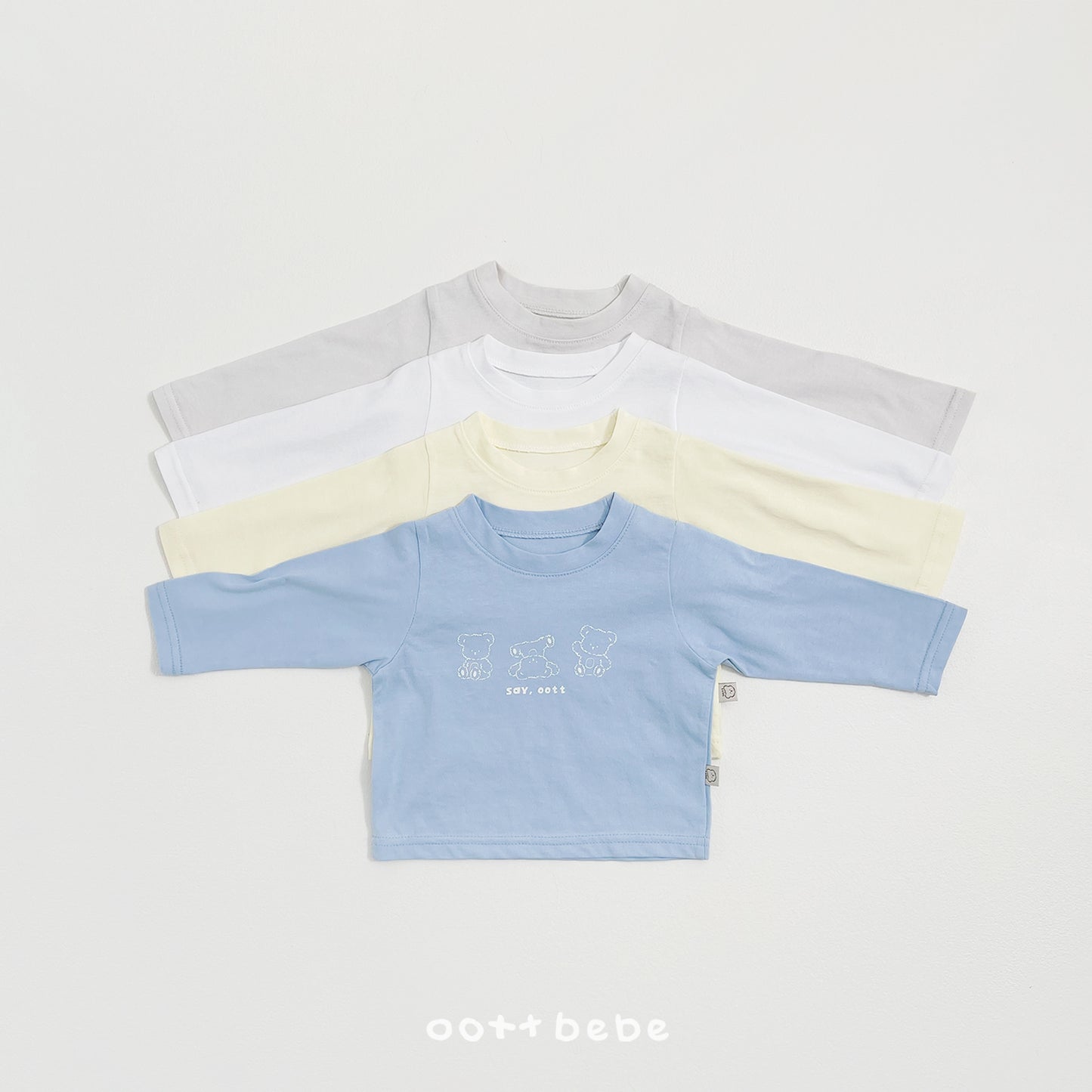 韓國童裝 26SS | OT11 Baby 1+1 Daily Tee Set (55-75cm)