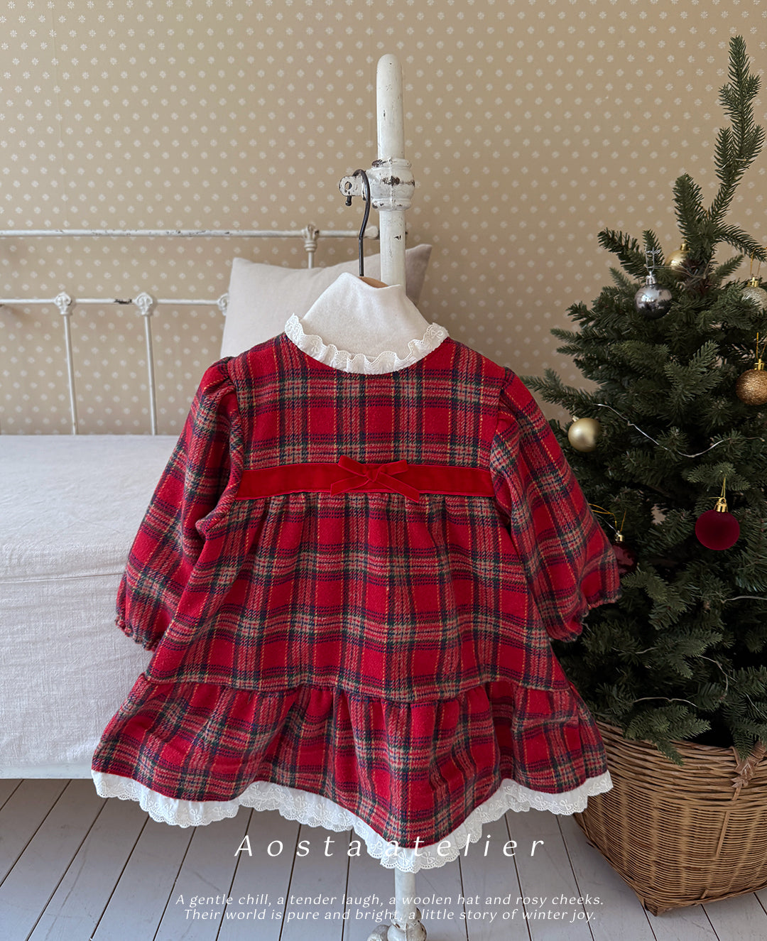 韓國童裝 25秋冬 | AO25563 Fake Turtleneck