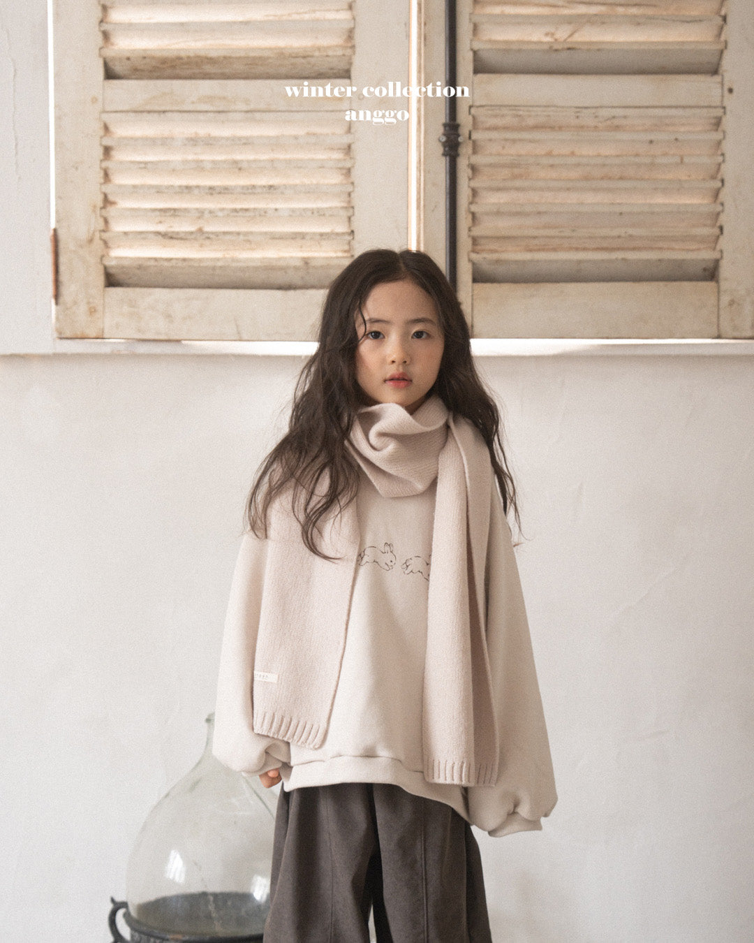 \限時預購/ 韓國童裝  AG25234 Bunny Sweatshirt