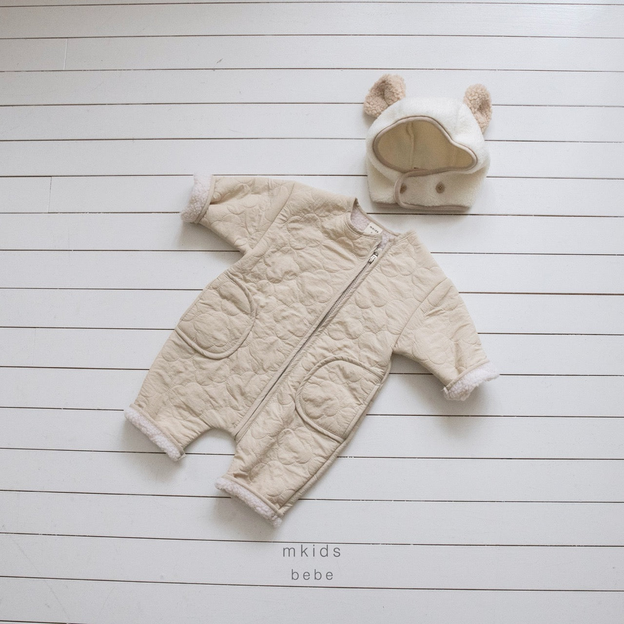 韓國童裝 25秋冬 | MD25410 Baby Suit Warm Warm