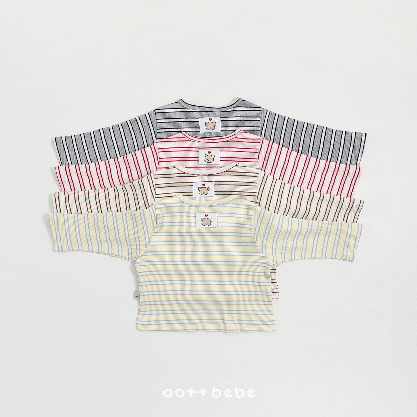 韓國童裝 26SS | OT11 Baby 1+1 Daily Tee Set (55-75cm)