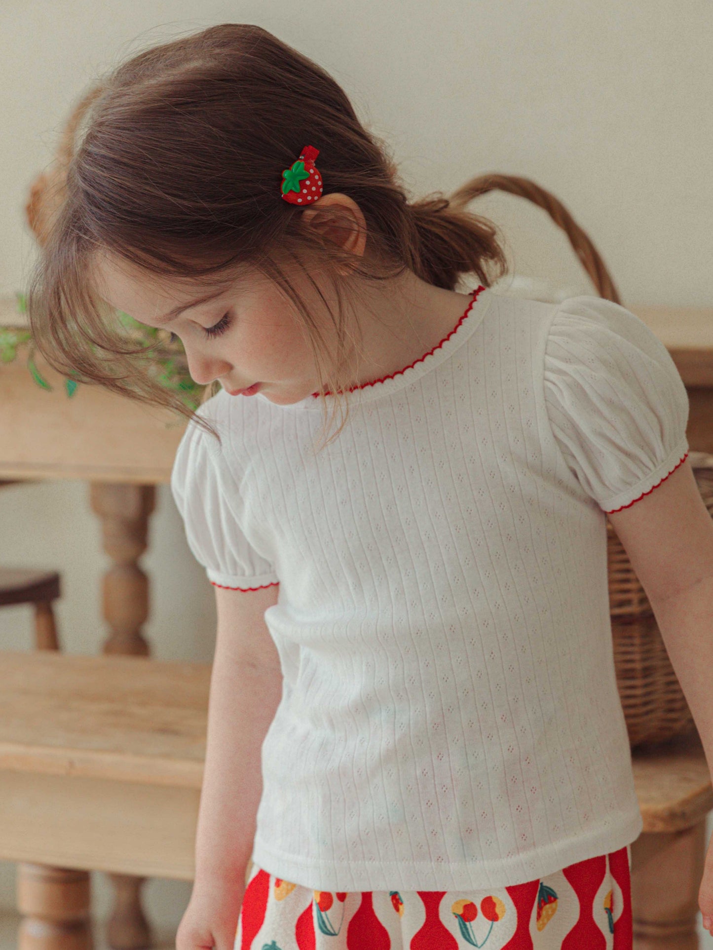 韓國童裝 26夏| CR15 Basic Eyelet T (80-125cm)