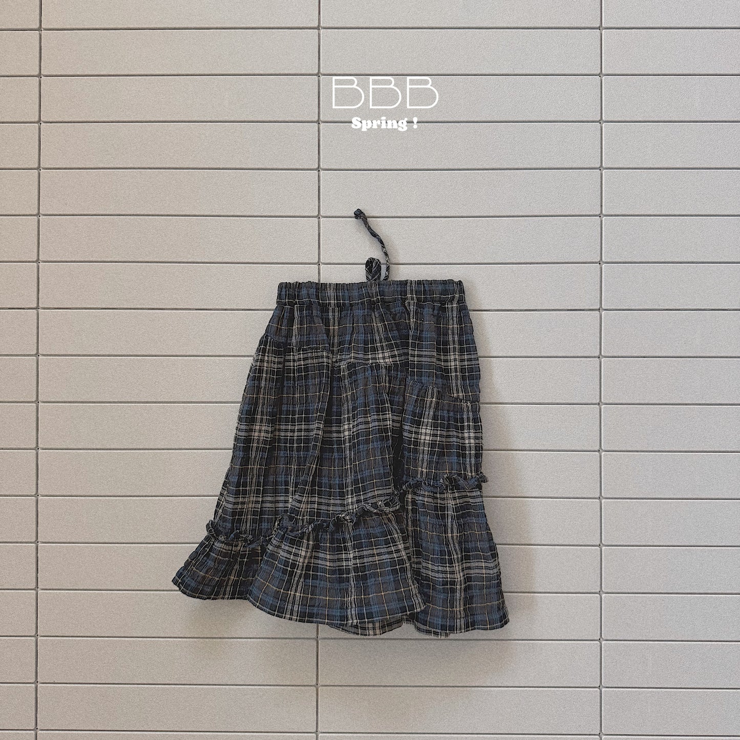 韓國童裝 26春 | BB30 Bebe Dot Dot Skirt (70-110cm)