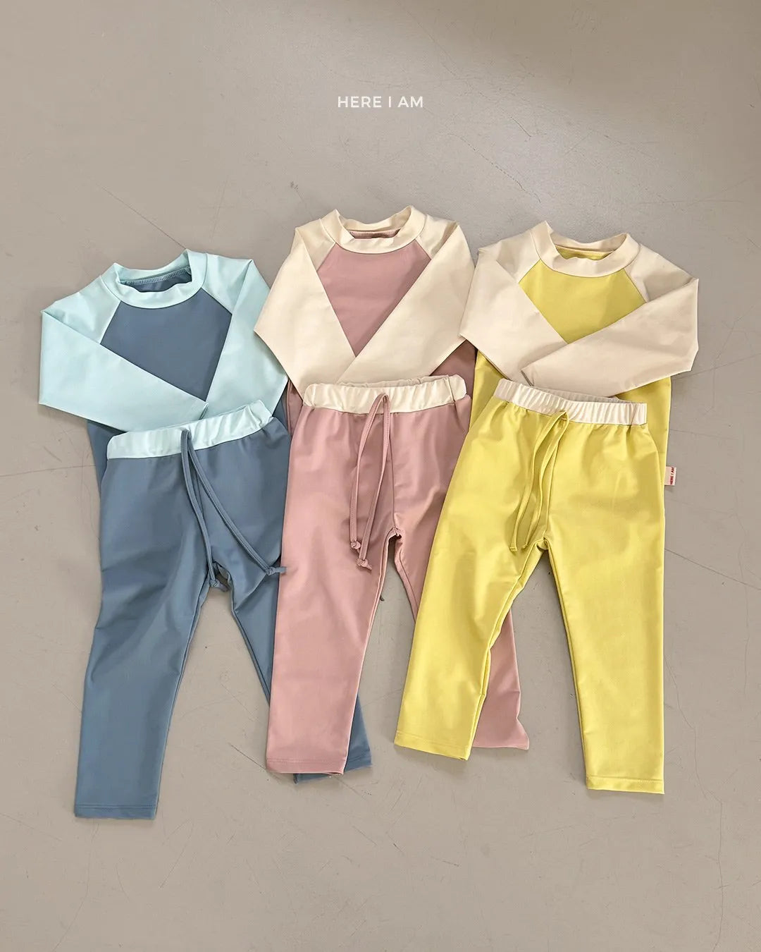 韓國童裝 26夏| HM27 Bunny Rash Guard Set
