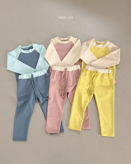韓國童裝 26夏| HM27 Bunny Rash Guard Set