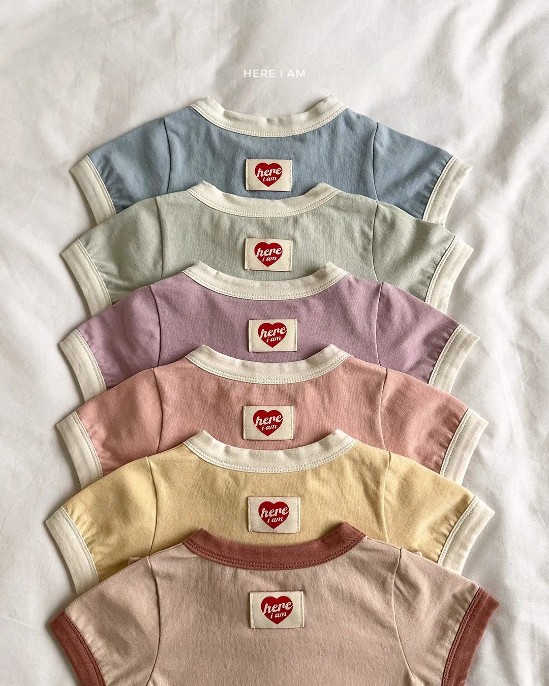韓國童裝 26夏| HM01 Summer Plain Loungewear Set