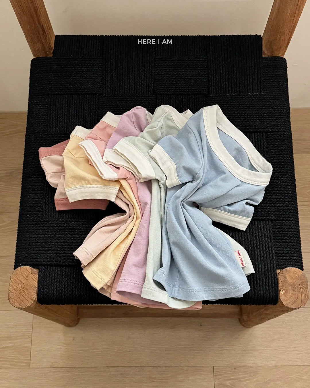 韓國童裝 26夏| HM01 Summer Plain Loungewear Set