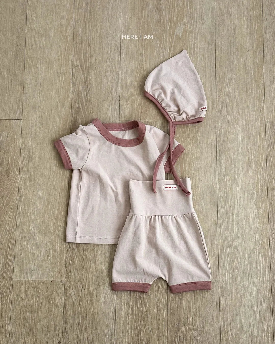 韓國童裝 26夏| HM01 Summer Plain Loungewear Set