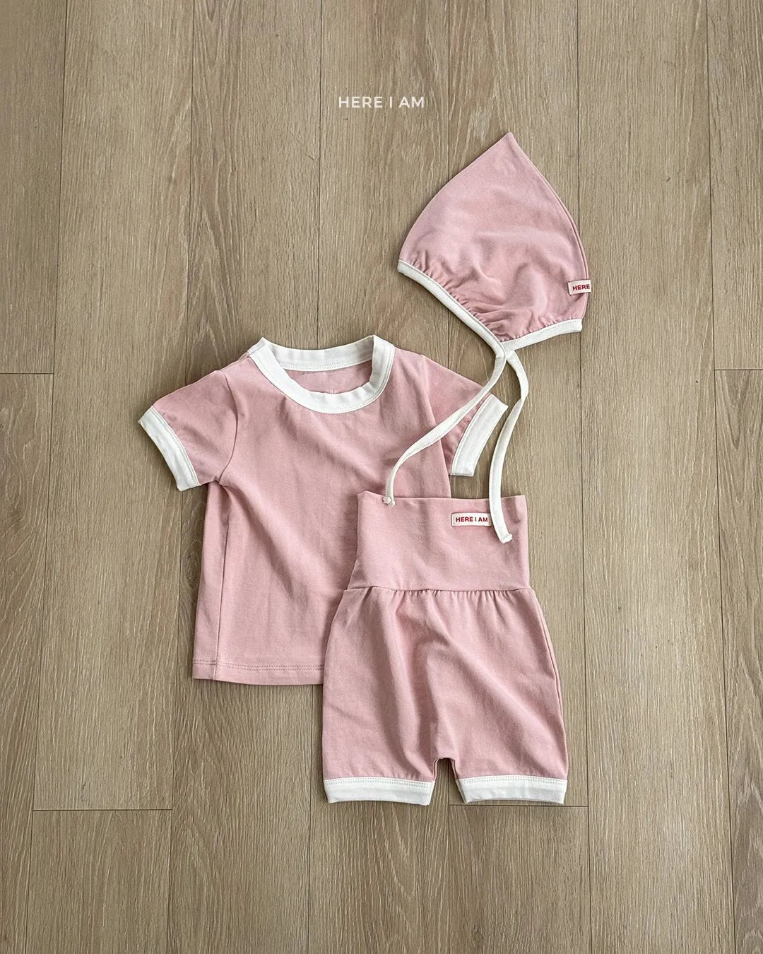 韓國童裝 26夏| HM01 Summer Plain Loungewear Set