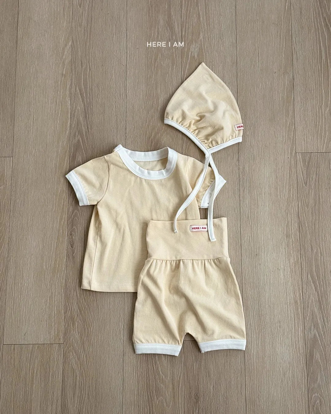 韓國童裝 26夏| HM01 Summer Plain Loungewear Set