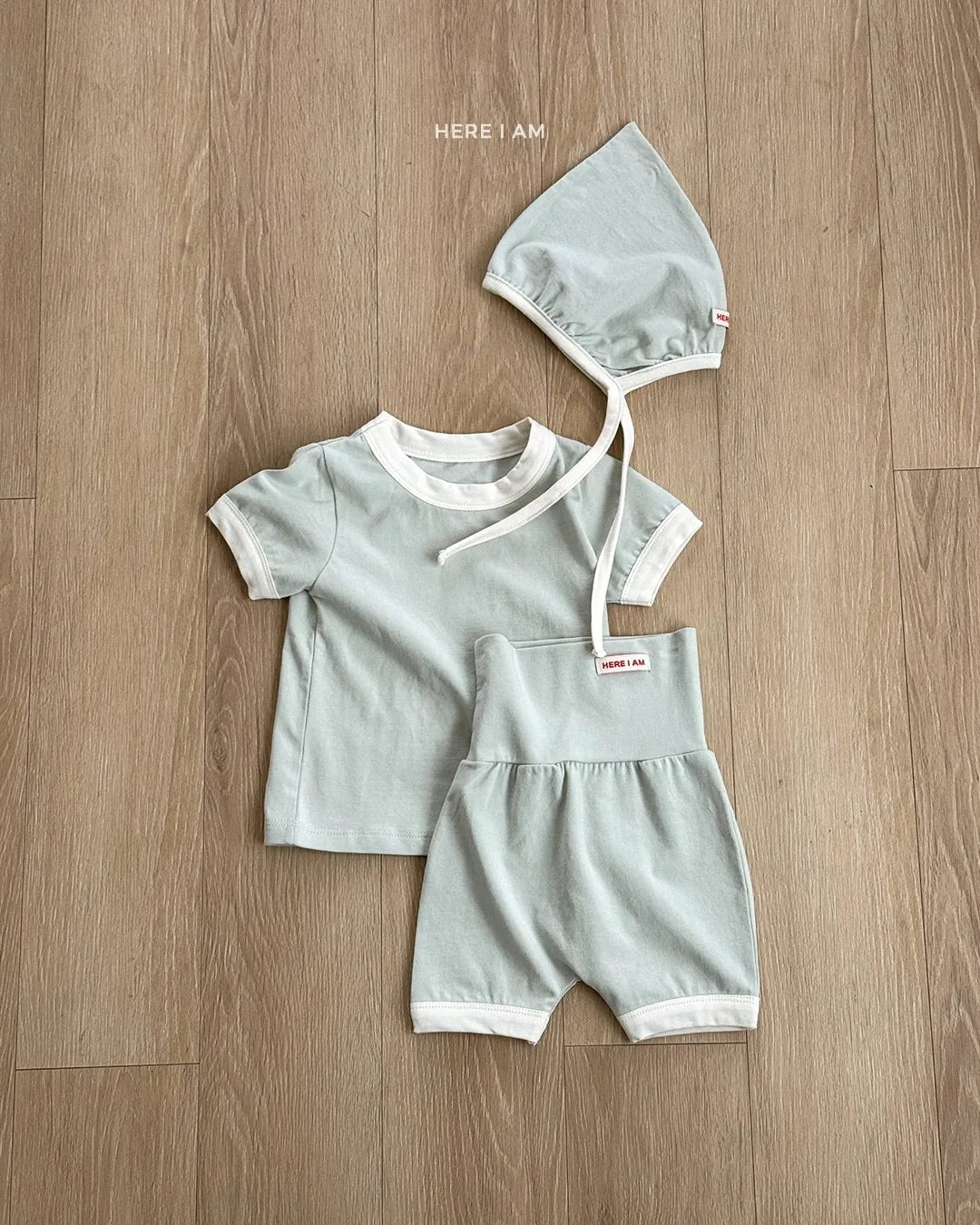韓國童裝 26夏| HM01 Summer Plain Loungewear Set