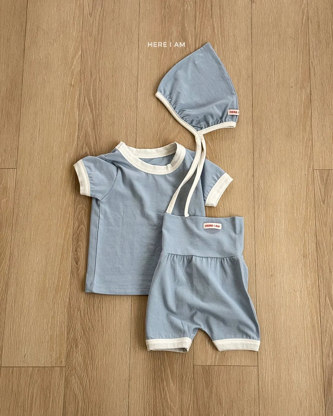 韓國童裝 26夏| HM01 Summer Plain Loungewear Set