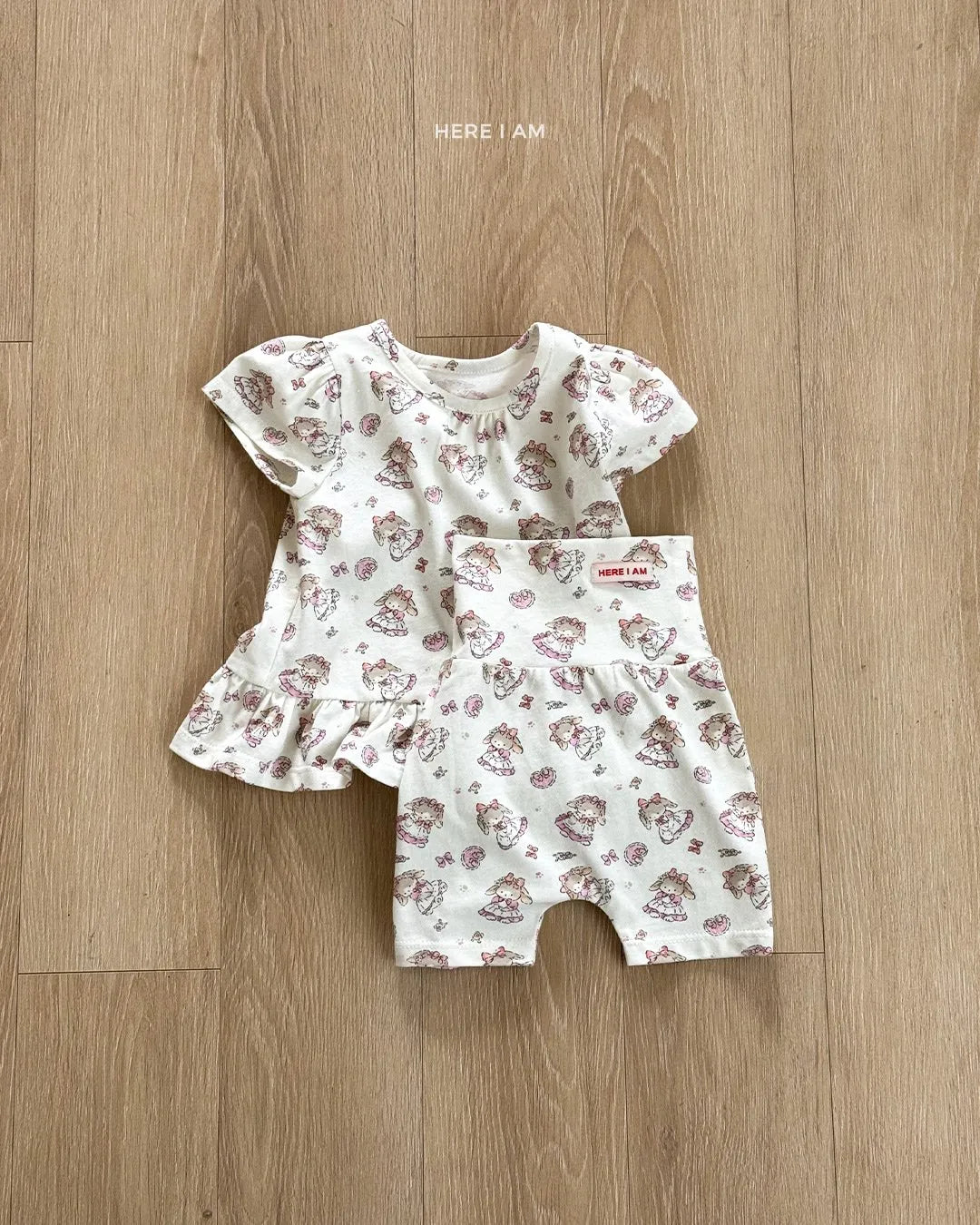 韓國童裝 26夏| HM23 Princess Loungewear Set