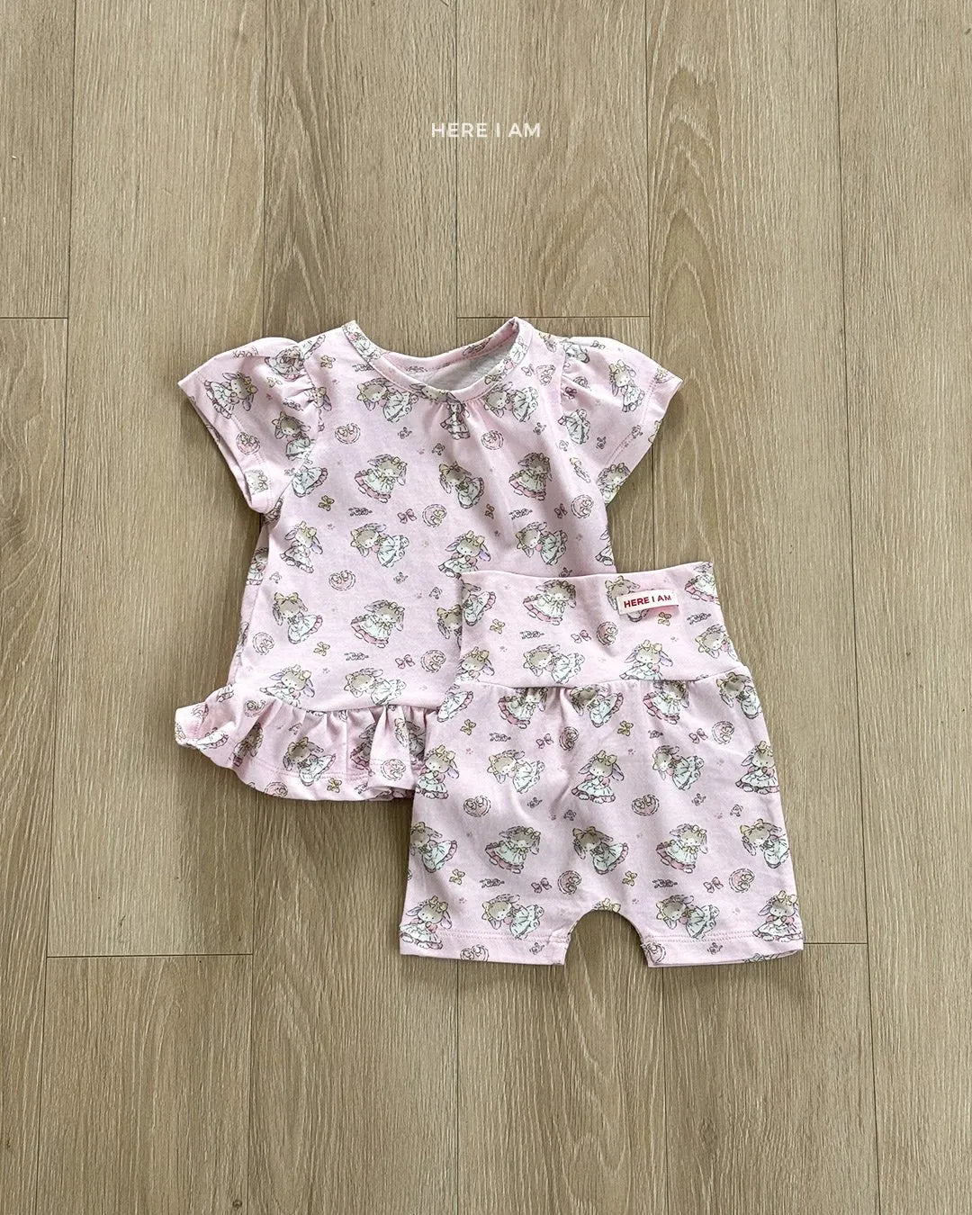 韓國童裝 26夏| HM23 Princess Loungewear Set