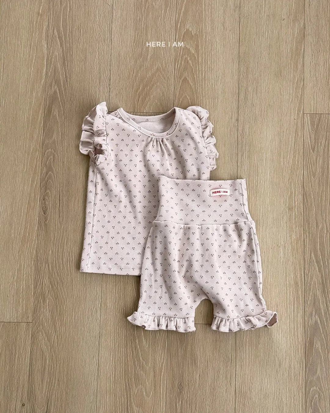 韓國童裝 26夏| HM Tulip Loungewear Set