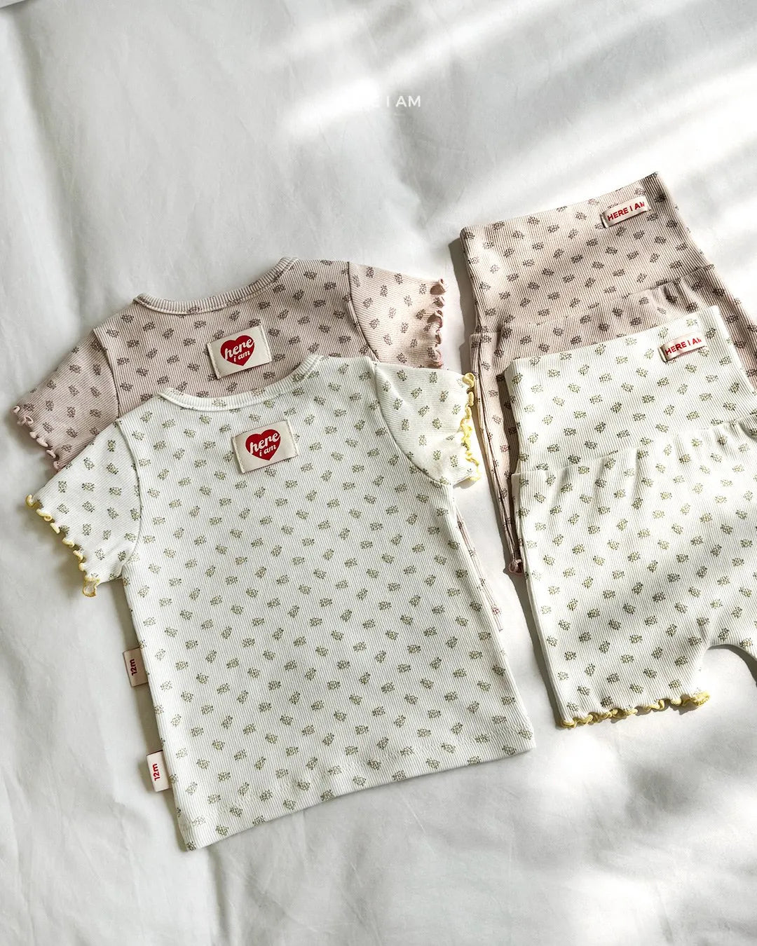 韓國童裝 26夏| HM20 Bloom Wave Loungewear Set