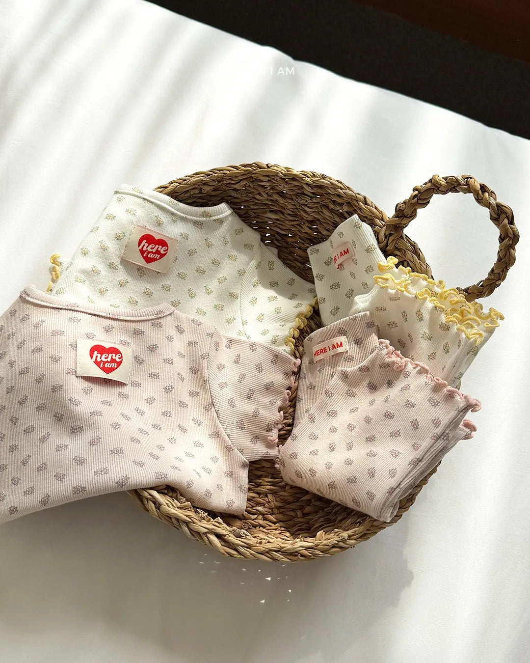 韓國童裝 26夏| HM20 Bloom Wave Loungewear Set