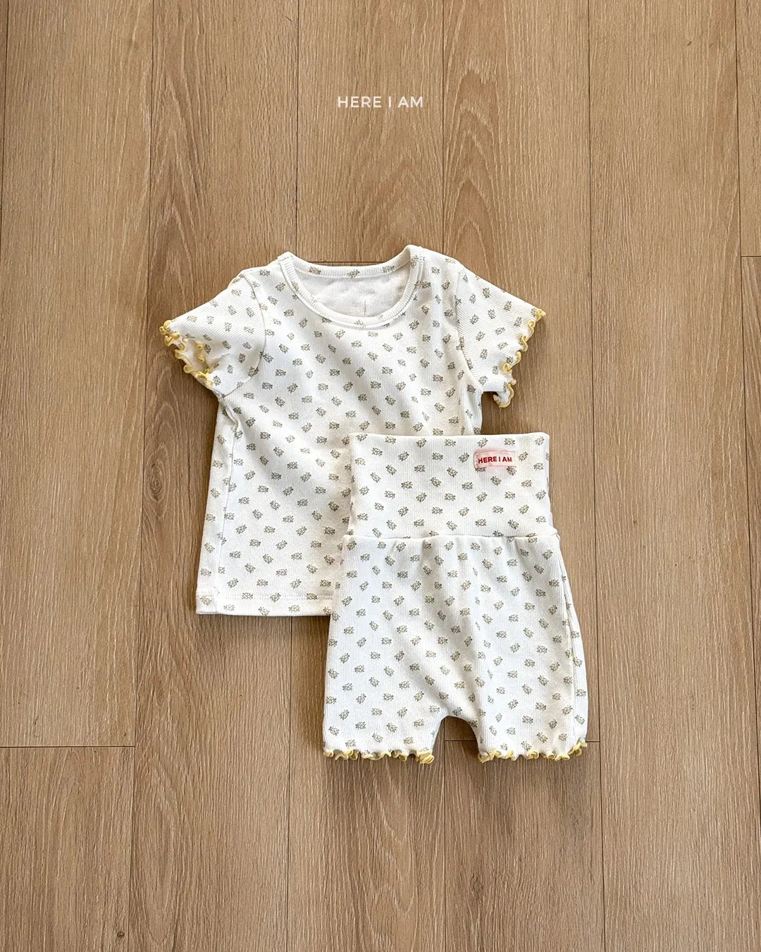 韓國童裝 26夏| HM20 Bloom Wave Loungewear Set