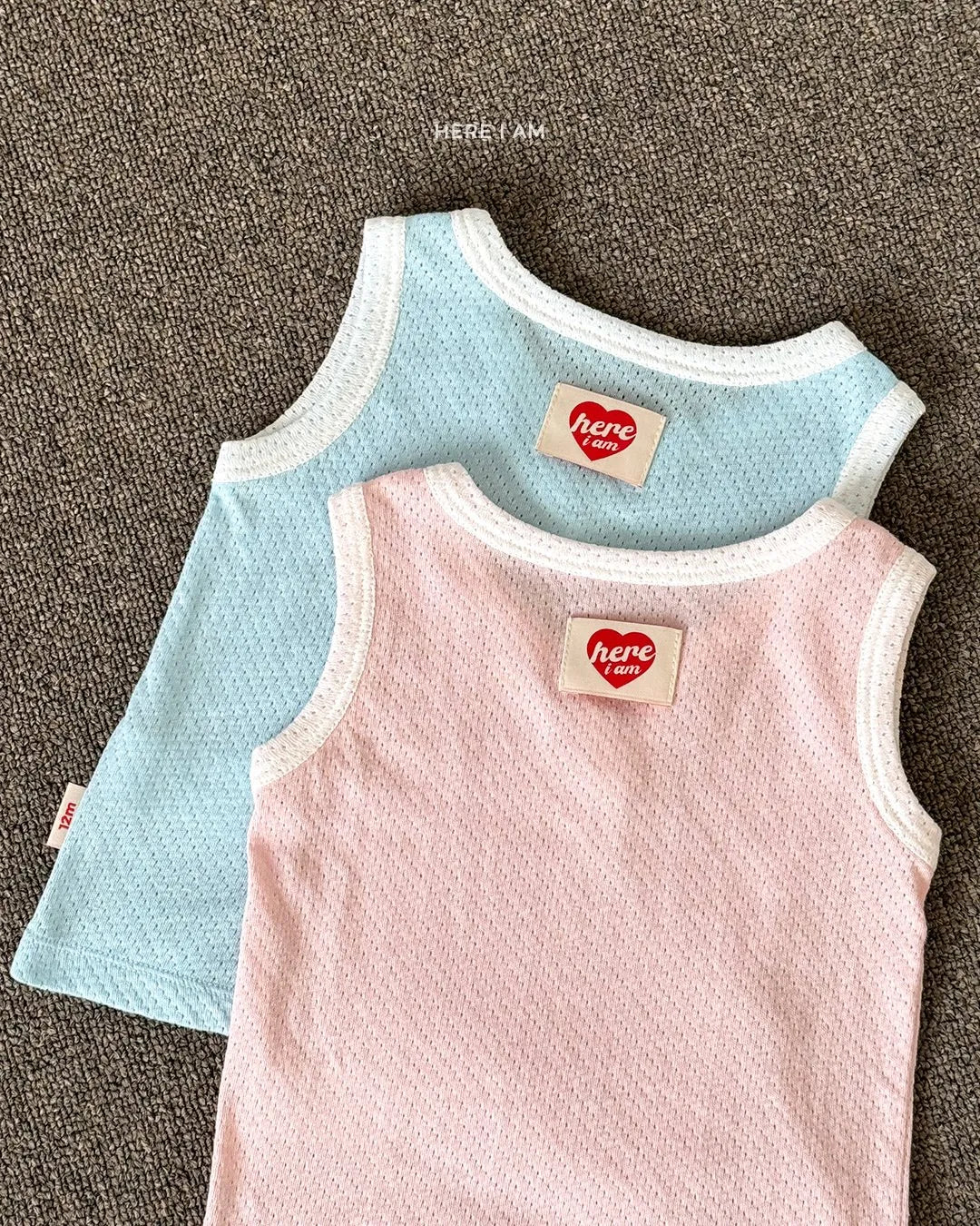 韓國童裝 26夏| HM10 Cotton Mesh Loungewear Set