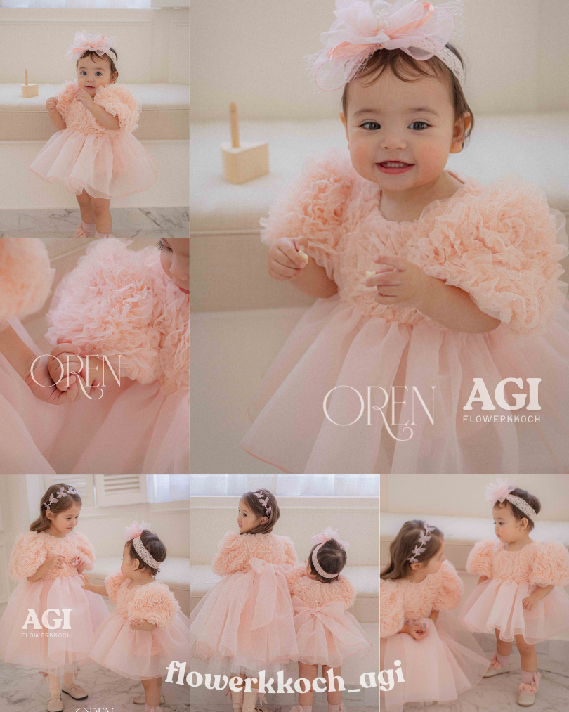 韓國童裝 26春 | OR30 Blossom  Rose Suit