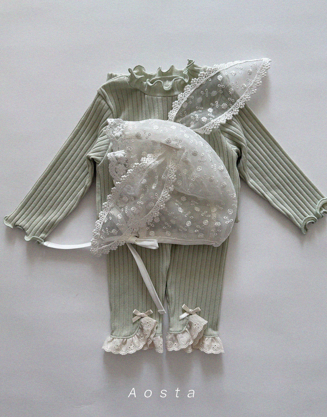 韓國童裝 26春 | AO26102 Camellia Leggings