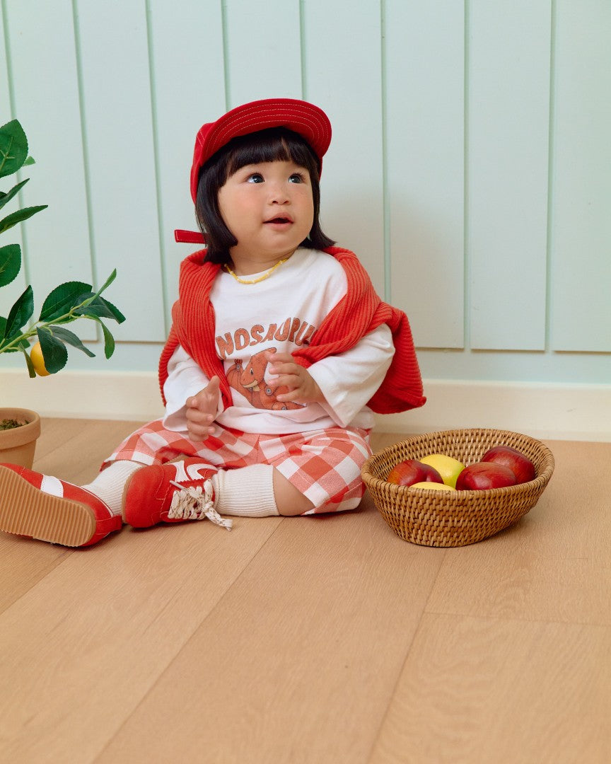 韓國童裝 26秋| OT38 Haribo Ribbed Cardigan 外套