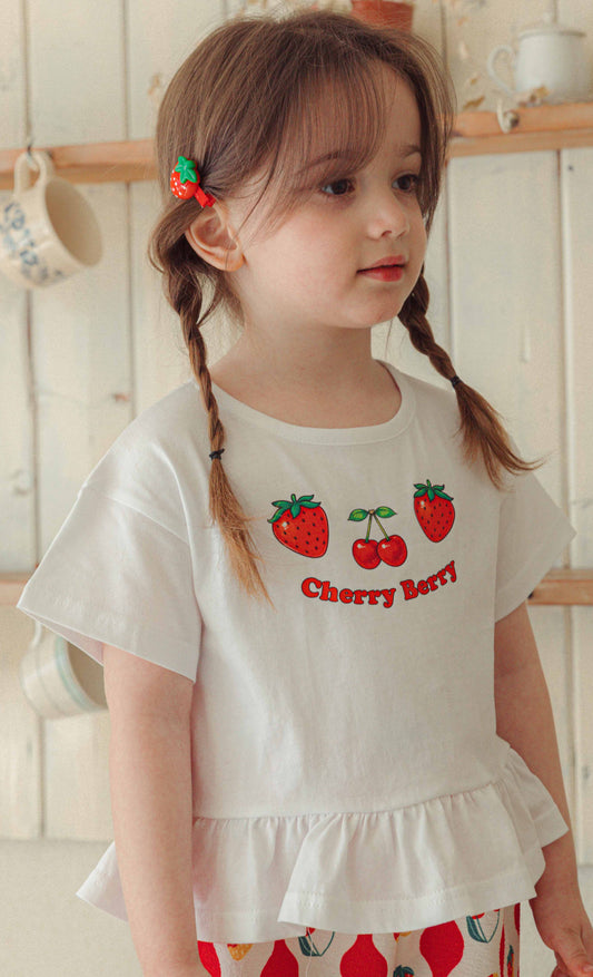 韓國童裝 26夏| CR16 Cherry Berry T (80-125cm)