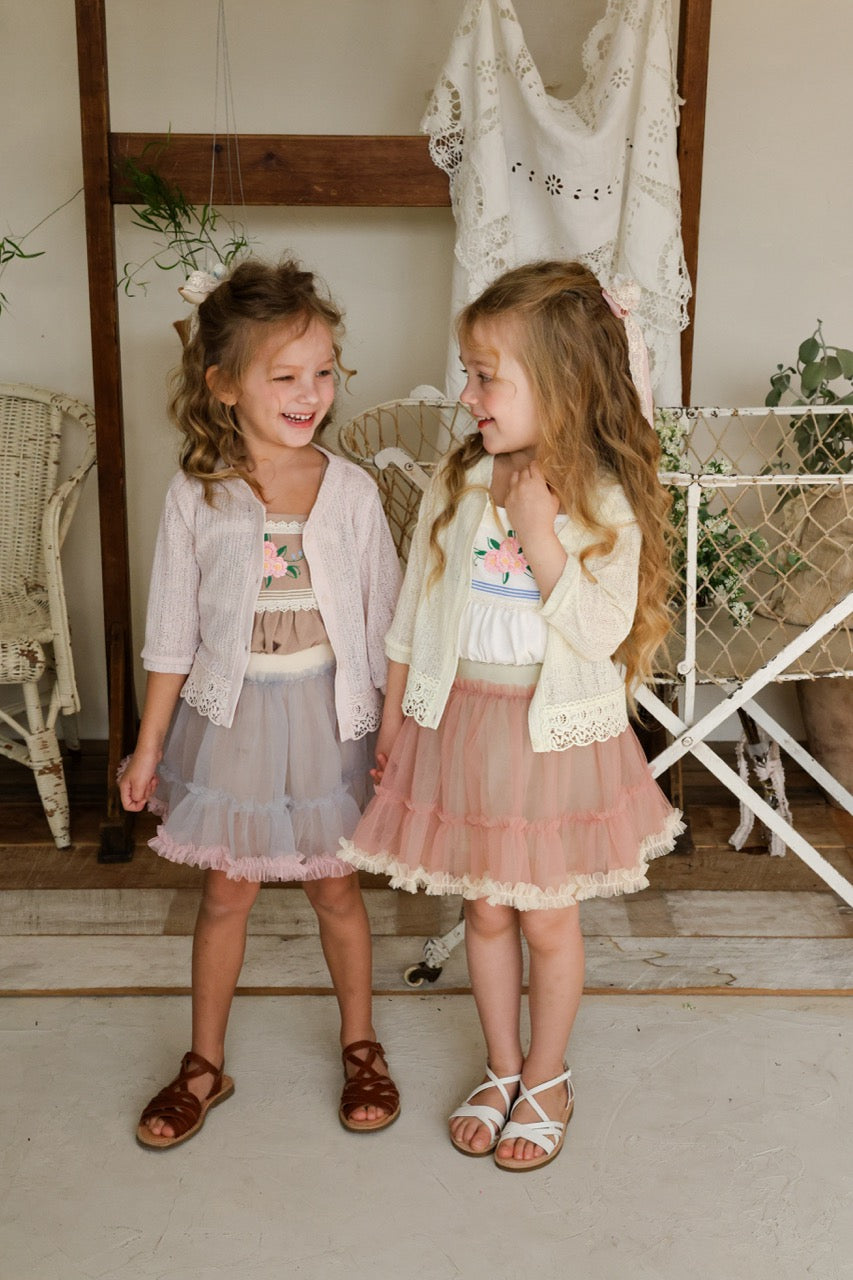 韓國童裝 26夏| FU05 Sylvia Skirt Leggings 希薇亞裙搭內搭褲 (90-140cm)