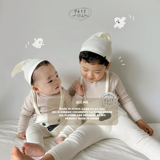 Halloween Ghost Leggings + Hat Set 可愛小鬼造型緊身褲連帽