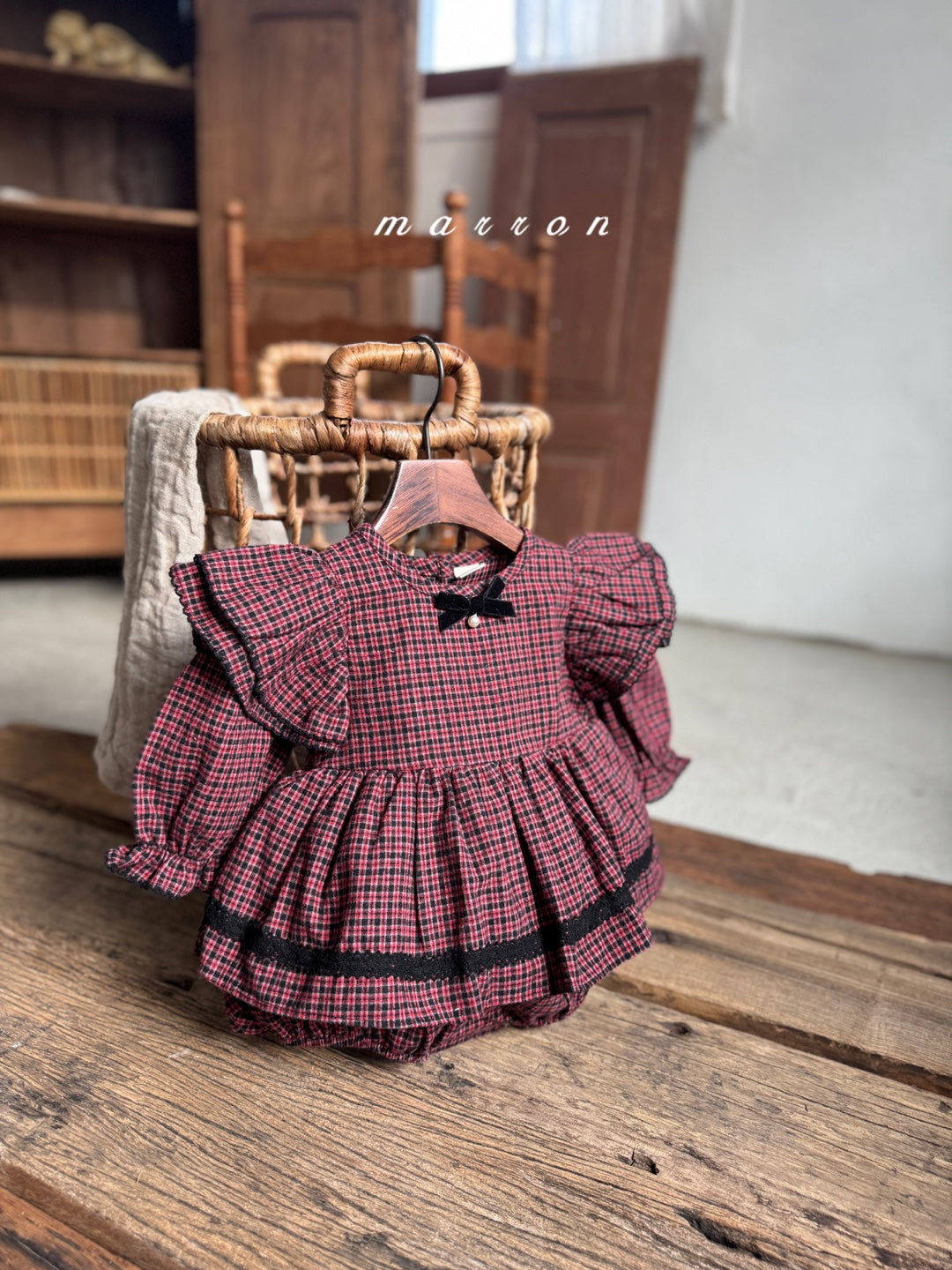 韓國童裝 25秋冬 | MA25416 TREE BABY SUIT