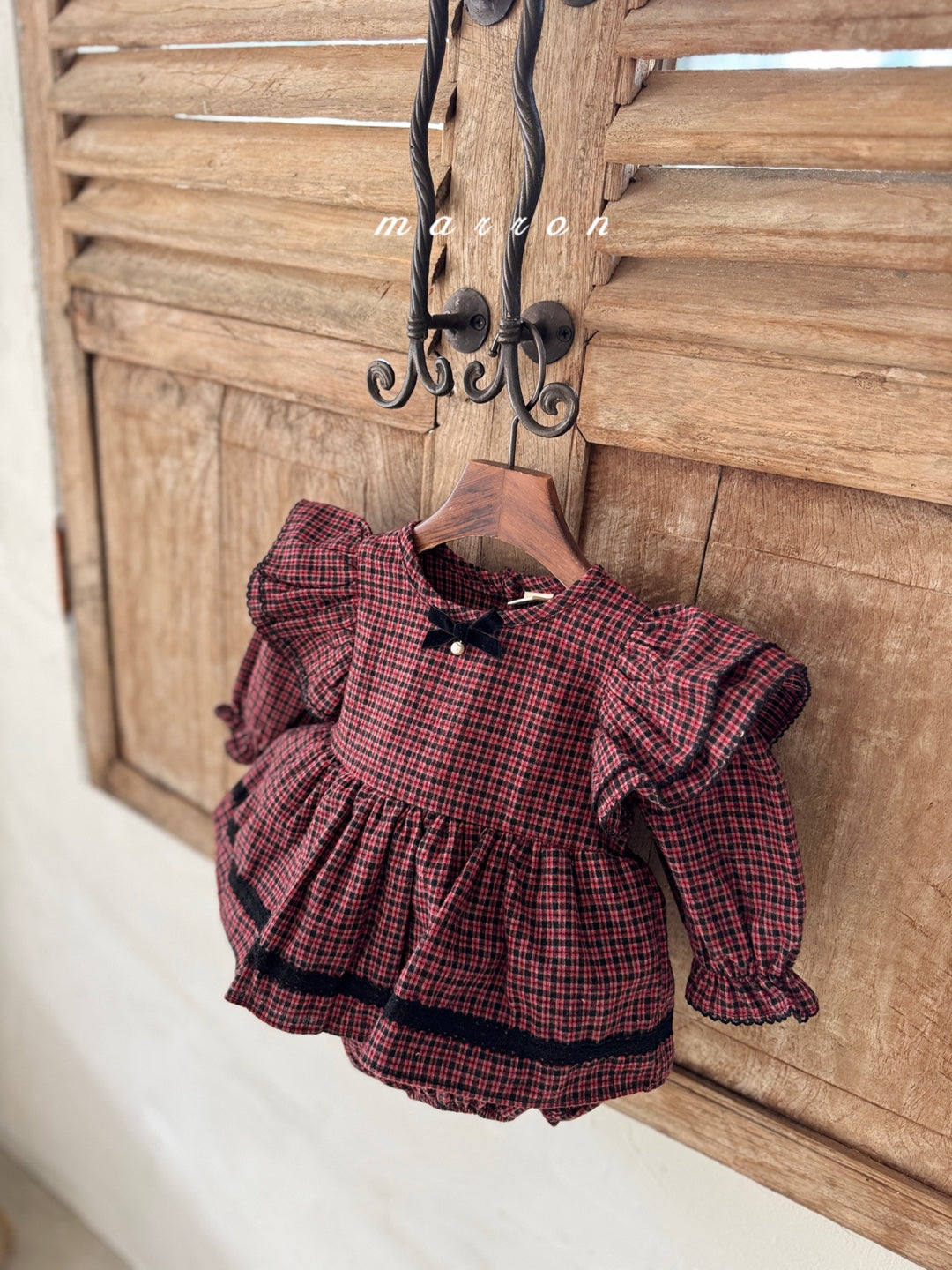 韓國童裝 25秋冬 | MA25416 TREE BABY SUIT