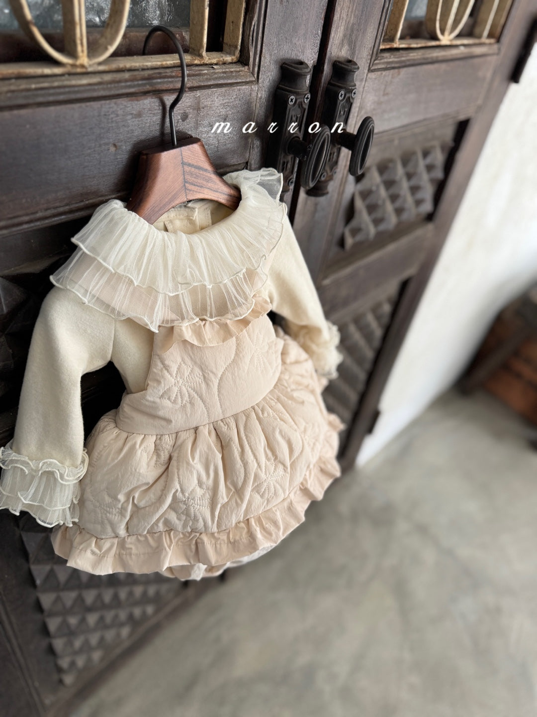 韓國童裝 25秋冬 | MA25401 PADDING BABY SUIT