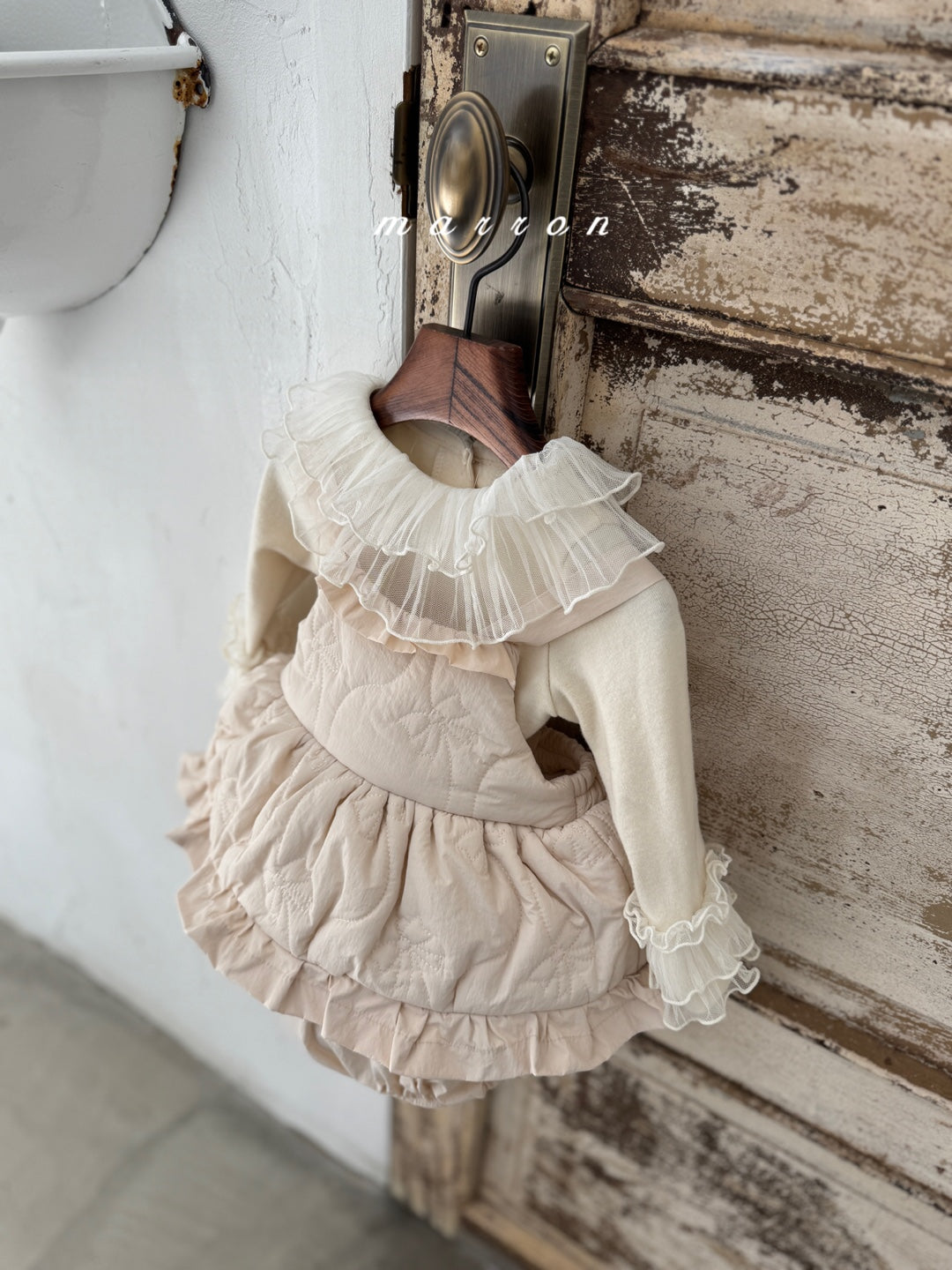 韓國童裝 25秋冬 | MA25401 PADDING BABY SUIT