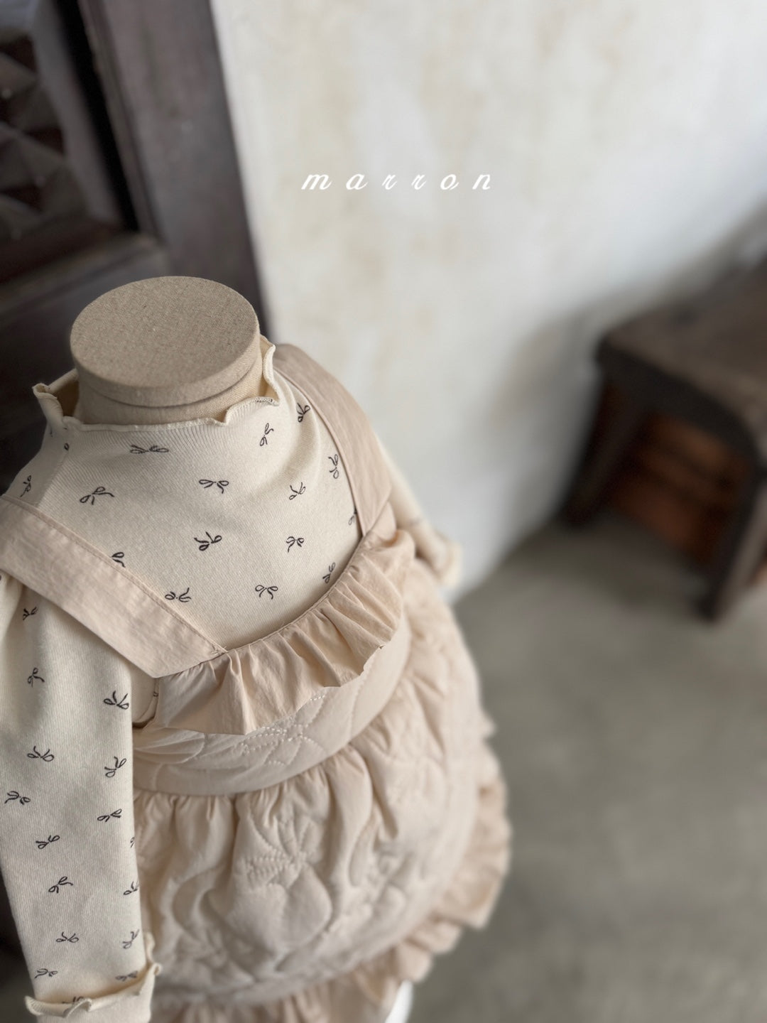 韓國童裝 25秋冬 | MA25448 PADDING OPS (BABY & KIDS)