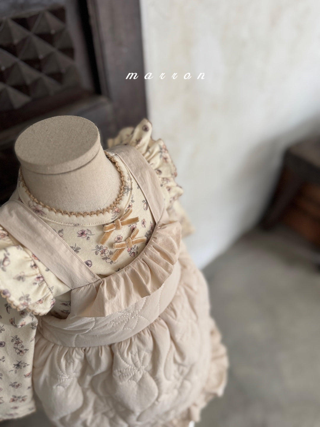 韓國童裝 25秋冬 | MA25448 PADDING OPS (BABY & KIDS)