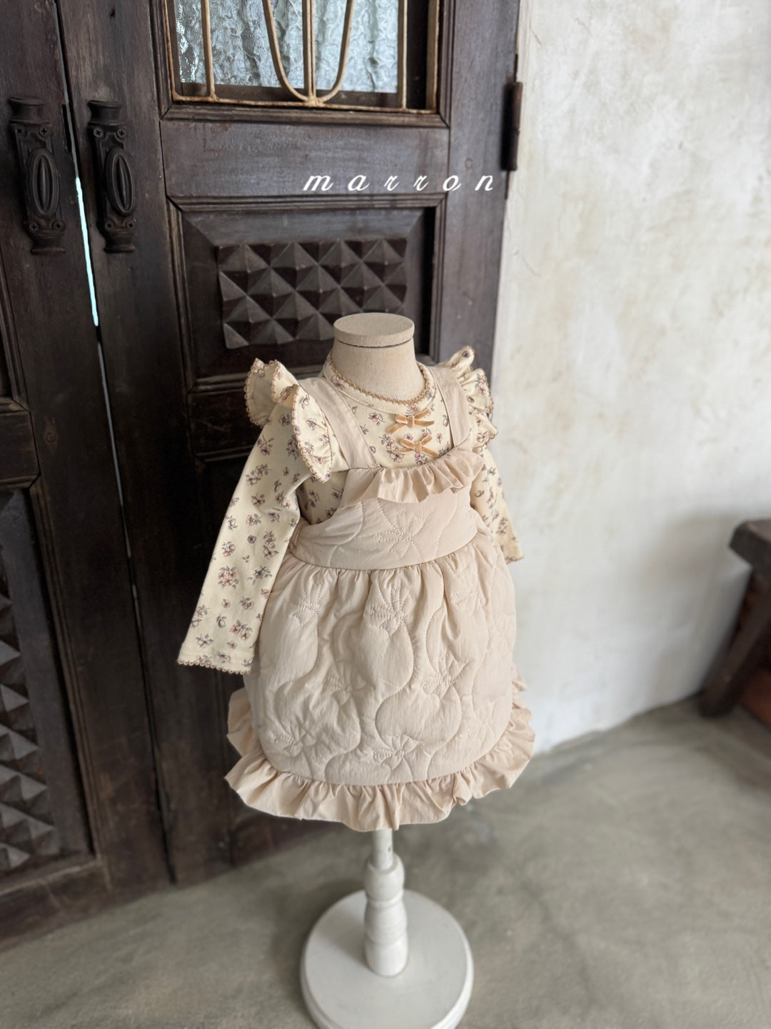 韓國童裝 25秋冬 | MA25448 PADDING OPS (BABY & KIDS)