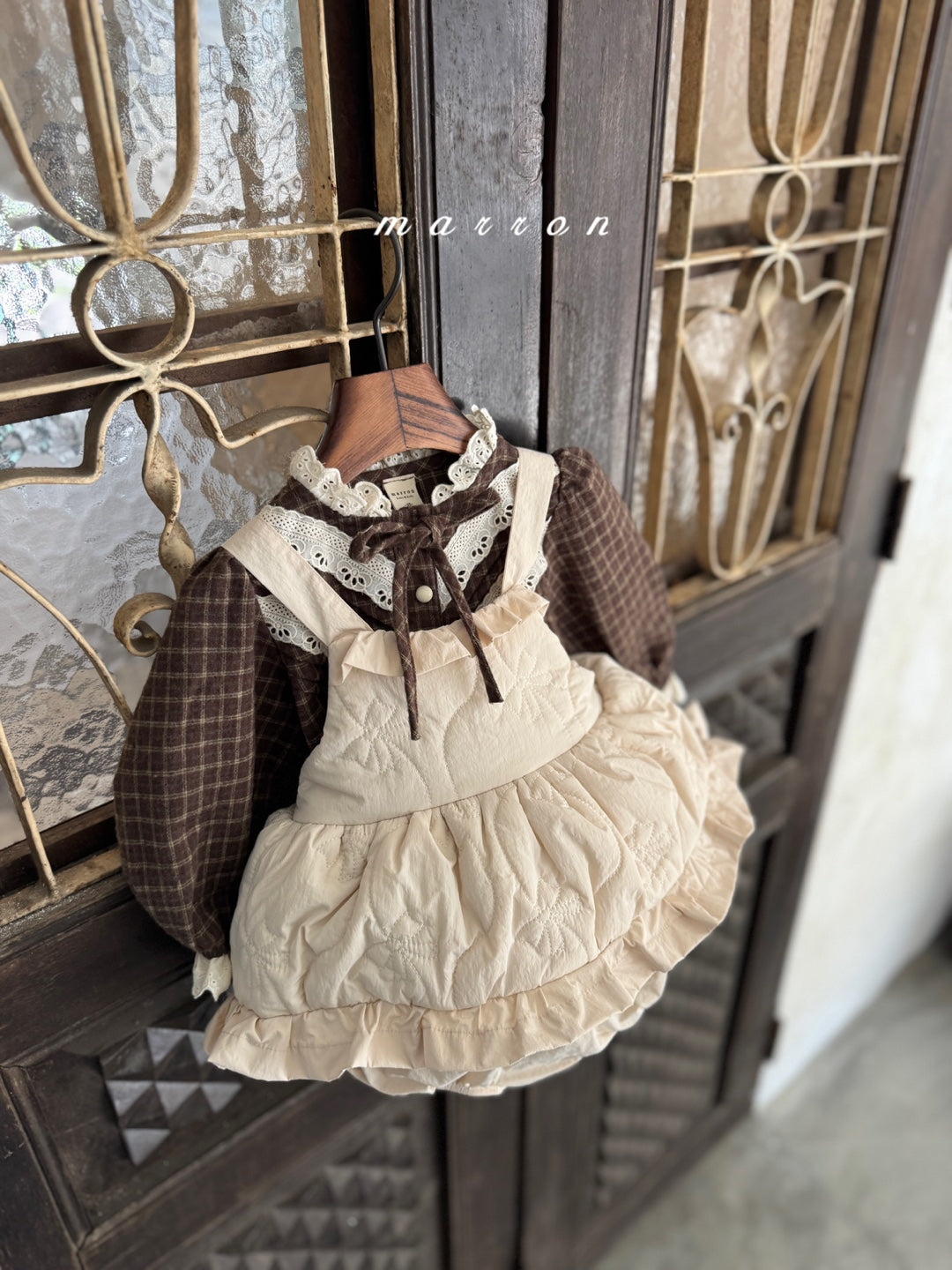 韓國童裝 25秋冬 | MA25401 PADDING BABY SUIT